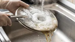 Wie man klebrige Rückstände auf Topfdeckeln in wenigen Minuten entfernt: Ein Tipp für alle Hausfrauen